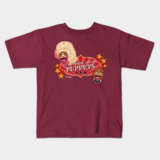 Everybody loves Puppets from Drag Race Kids T-Shirt by dragover